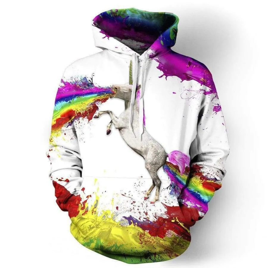 Unicorn - Overprint Hoodie