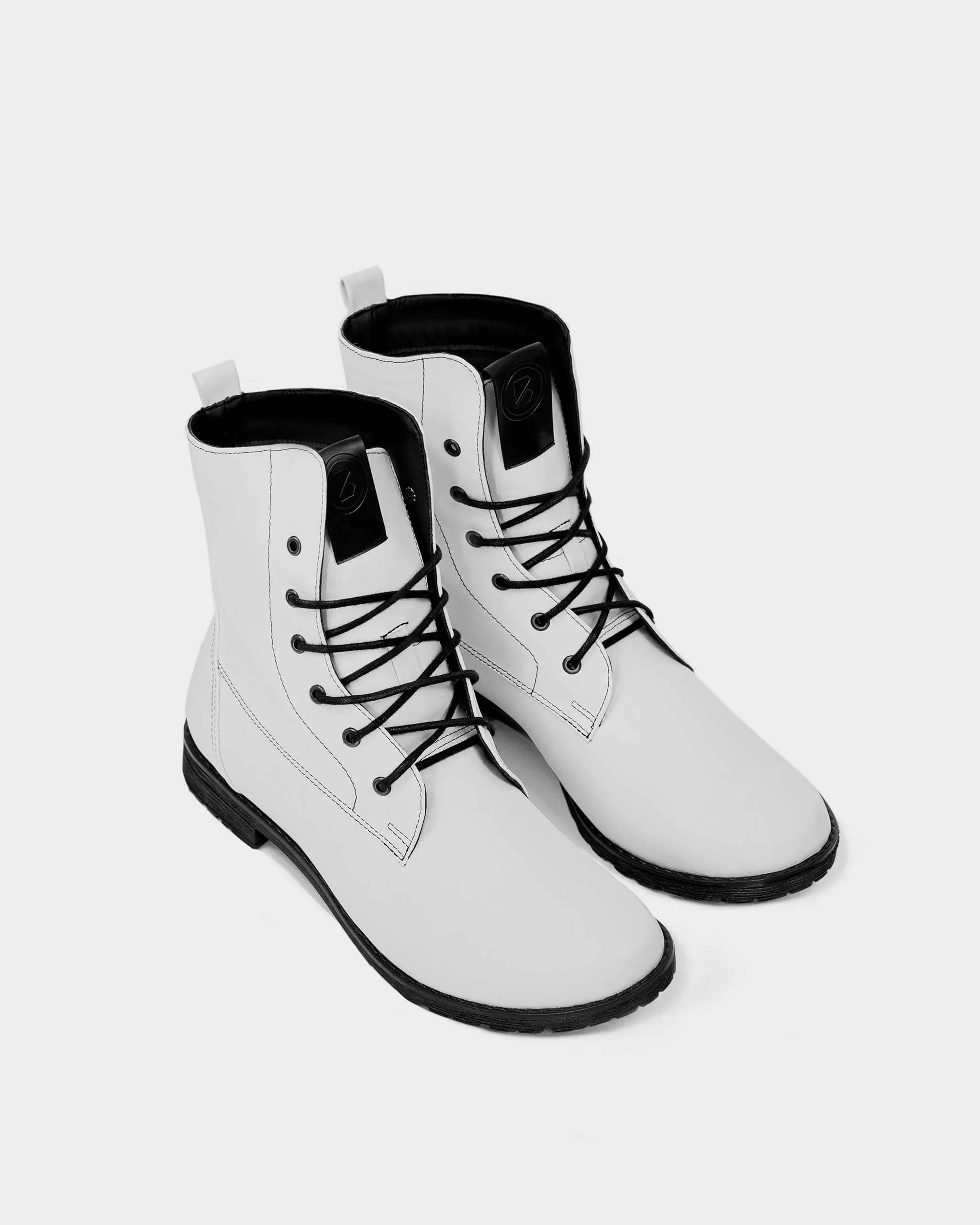 Workers No. 2 Desserto Cactus Vegan Leather Boots | White