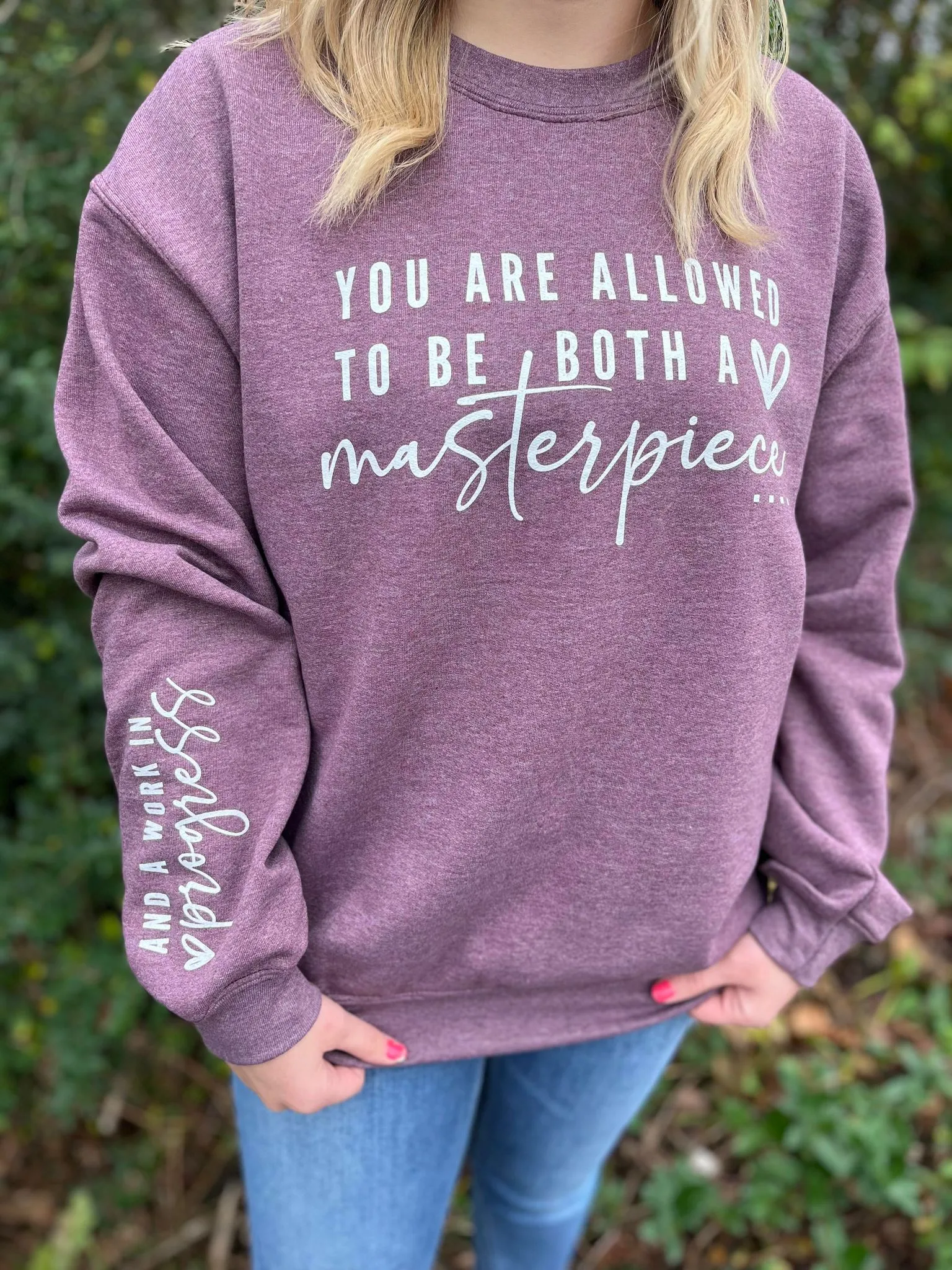 You Are Allowed to Be Sweatshirt